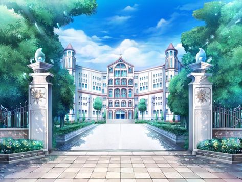 Ảnh trường học cực đẹp trong anime