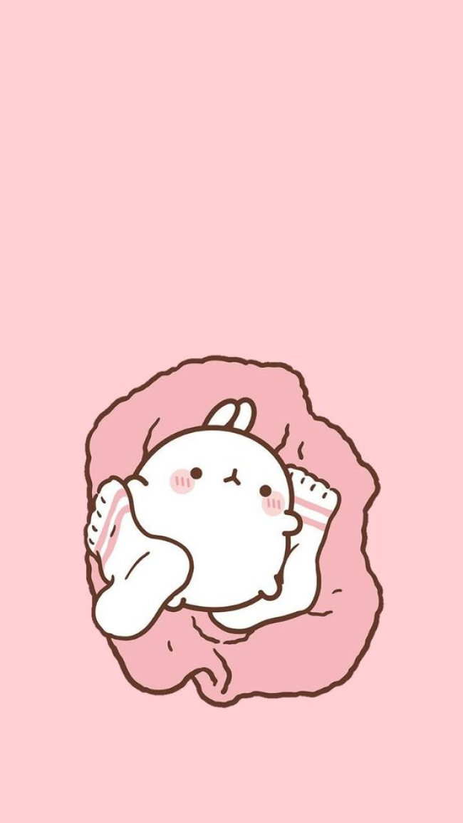Hình ảnh thỏ hồng cute, đáng yêu anime